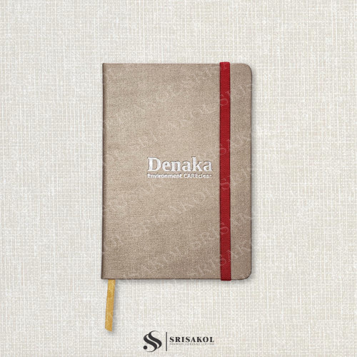 สมุด Diary Premium สมุด Note ปก PU มีสายรัด  รหัส A2504-4D