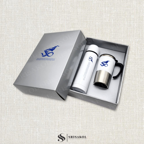 Corporate gift Set ชุดกระติก+แก้วเก็บอุณหภูมิ รหัส A2503-4PP