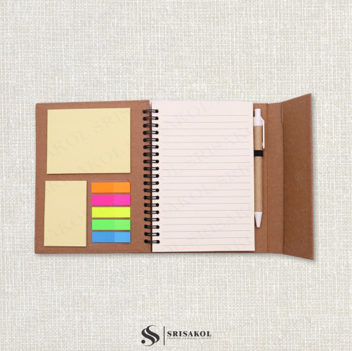 Eco-Friendly Notebook สมุดโน๊ตพรีเมี่ยม รหัส A2514-10DT 6