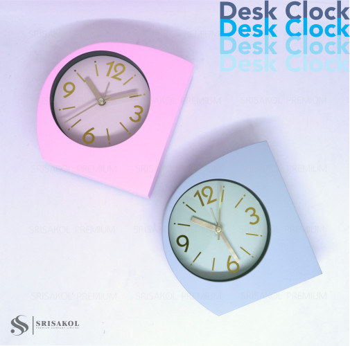 Desk and Alarm Clock นาฬิกาตั้งโต๊ะ นำเข้า รหัส A2320-17I