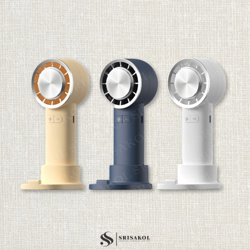 พัดลมมือถือ ไอเย็น แบบพกพา รหัส A2528-11PS