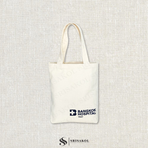 Promo canvas bag กระเป๋าผ้าแคนวาส 12 oz. ใบเล็ก รหัส A2421-13B