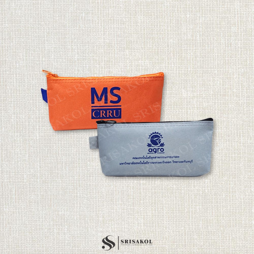 Premium pencil bag กระเป๋าใส่ดินสอ ผ้า 600D รหัส A2619-12B