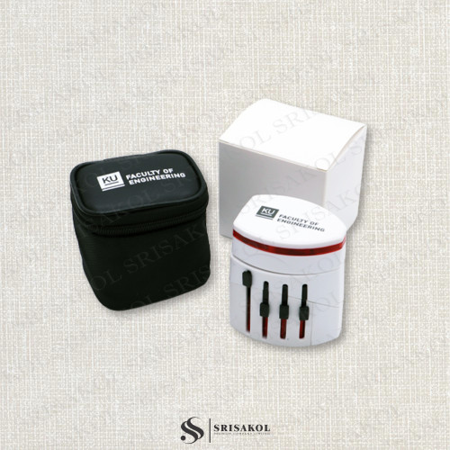 Universal Plug ปลั๊กไฟยูนิเวอร์แซล สินค้าพรีเมี่ยมองค์กร รหัส A2505-13PS