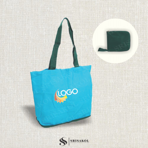 กระเป๋าพับเก็บได้ผ้าสปันบอนด์ รหัส A2002-20B