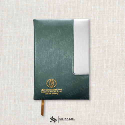 สมุด Diary Premium สมุด Note ปก PU บุฟองน้ำ รหัส A2504-8D