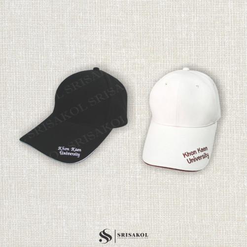 หมวก CAP 6 ชิ้น ปีกแซนวิส ไม่เดินด้ายที่ปีก รหัส A2246-12H 1