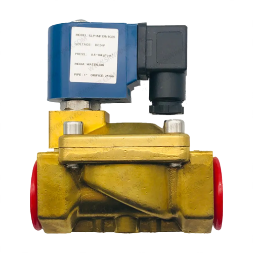 โซลินอยด์วาล์วทองเหลือง (2ทาง) ขนาด 1 นิ้ว [ Brass Solenoid Valve ]