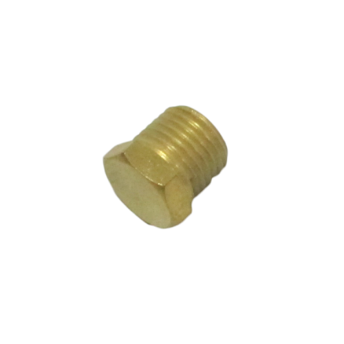 ปลั๊กอุดหัวเหลี่ยมทองเหลืองเกลียวนอก 3152 [Hex Plug Brass]