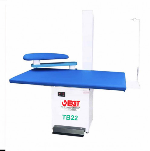 โต๊ะรีดผ้าลมดูดสีเหลี่ยมไอน้ำBGT  รุ่น TB22 1