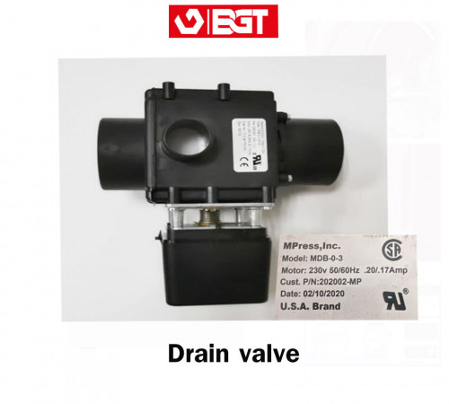 Drain valve for washer เดนวาล์วเครื่องซักผ้าอุตสาหกรรม