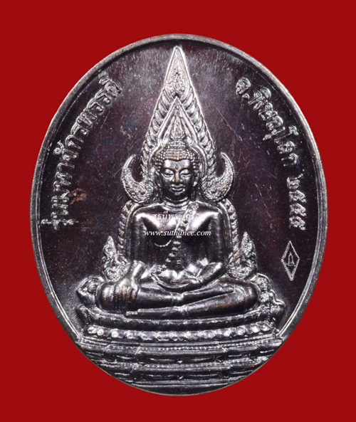 เหรียญรูปไข่พระพุทธชินราช เนื้อทองแดงรมดำ {ปล่อยขาดทุน !!}