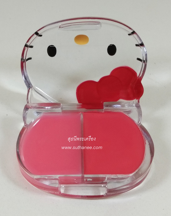 Hello Kitty คัลเล่อร์ ดูโอ ลิป (Colour Duo) No.02 {ลดกระหน่ำ..ราคาถูกสุดๆๆ !!} 1