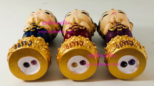 กุมารแก้ว 4 นิ้ว เนื้อเรซิ่นเพ้นท์สี {ปล่อยขาดทุน..ราคาถูกกว่า ปี 255x !!} 1