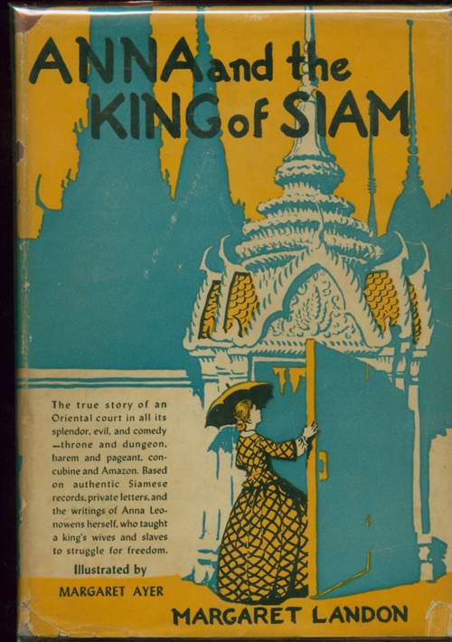 ANNA  THE KING OF SIAM-1944 1st Edition