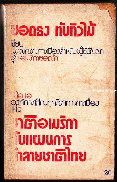 ซี.ไอ.เอ. องค์การโสณทุจริตทางการเมือง