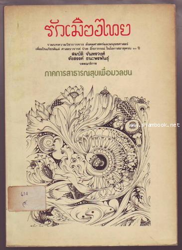 รักเมืองไทย ภาคการสาธารณสุขเพื่อมวลชน