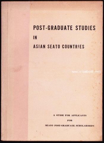 POST-GRADUATE STUDIES IN ASIAN SEATO COUNTRIES