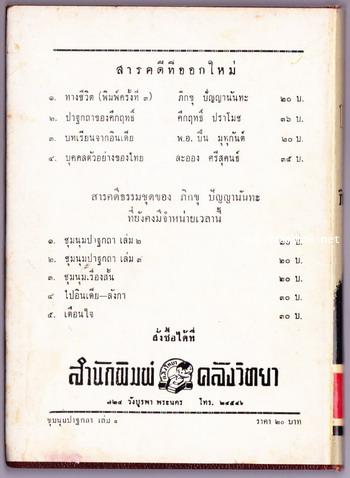 ชุมนุมปาฐกถาของ ภิกขุปัญญานันทะ 1