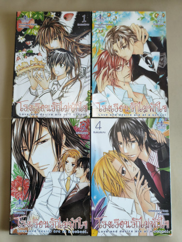 Love and Desire are at a School โรงเรียนรักไม่พักใจ 1-12+ภาคพิเศษ (13เล่มชุด) ผลงานของ Umesawa Hana
