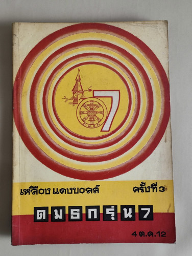เหลืองแดงบอลล์ ครั้งที่3 ต.ม.ธ.ก. รุ่น 7 (ปีการศึกษา 2487 และ 2488)