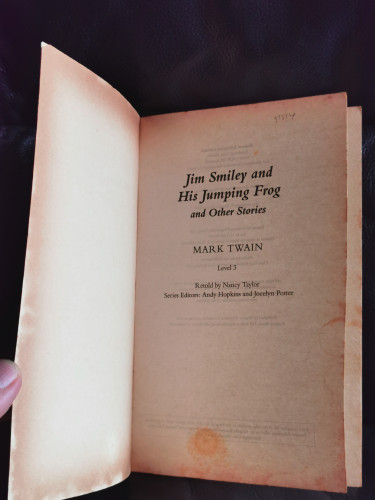 Jim Smiley and his Jumping Frog and other stories / Mark Twain *มีรอยขีดเขียนในเล่ม* 7