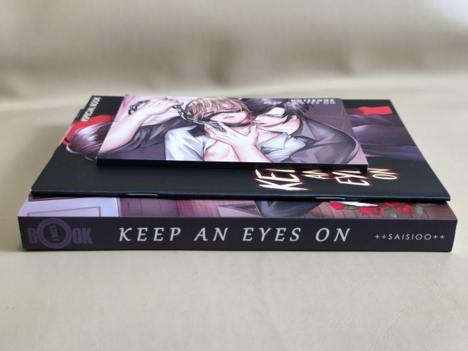 Keep An Eyes On ผมมองคุณอยู่ +ที่คั่น2ชิ้น+Note Book+Special Book ผลงานของ saisioo 1