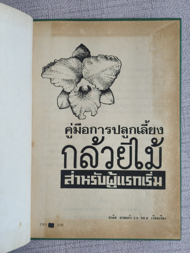 คู่มือการปลูกเลี้ยงกล้วยไม้สำหรับผู้แรกเริ่ม ผลงานของ ชวลิต ดาบแก้ว 7