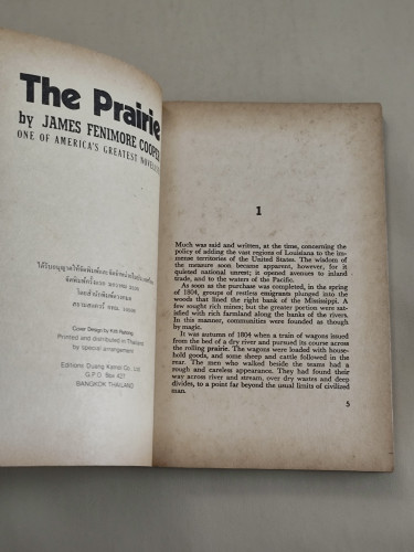 The Prairie By James Fenimore Cooper 9