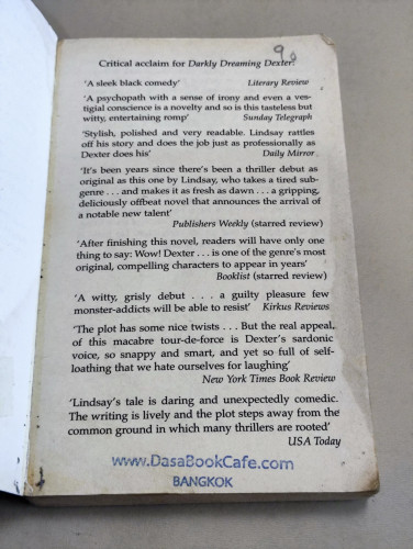 Darkly Dreaming DEXTER / Jeff Lindsay 6
