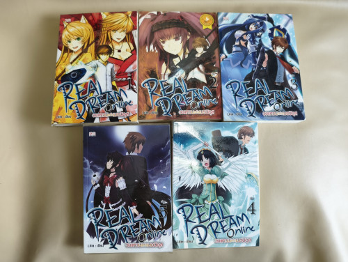 วงแหวนแห่งเมอบิอุส Real Dream Online (5เล่มชุด) ผลงานของ Lilin