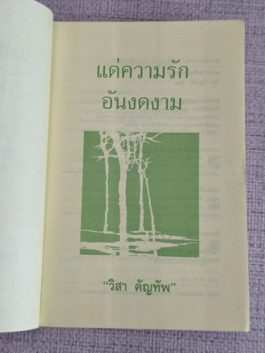 แด่ความรักอันงดงาม ผลงานของ วิสา คัญทัพ 6