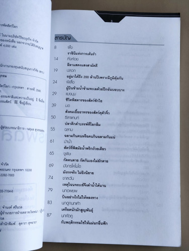 สารพัดสัตว์โลก / ศ.ดร.สุทัศน์ ยกส้าน / 1ใน88 เล่มหนังสือดีวิทยาศาสตร์ / หนังสือห้องสมุดจำหน่ายออก 7
