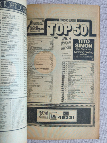 I.S.Song Hits Impressive Song ฉบับพิเศษ YearBook'74 ผลงานคลาสสิคของ เล็ก วงศ์สว่าง 9