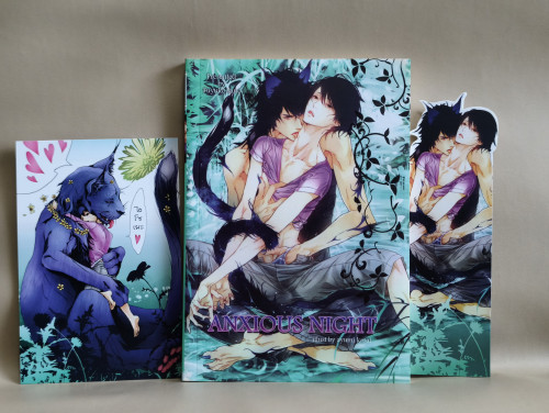 วิวาห์ของเทพลักซ่อน Anxious Night +ที่คั่น+โปสการ์ด ผลงานของ Sano Fuyuko แปลโดย kokuu