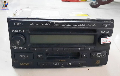 วิทยุ-เทปติดรถยนต์ รุ่น 86120-0K070-G 