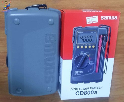 มิเตอร์วัดไฟ SANWA รุ่น CD800A 