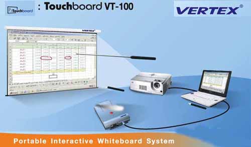 nteractive whiteboard system : Vertex -VT-100