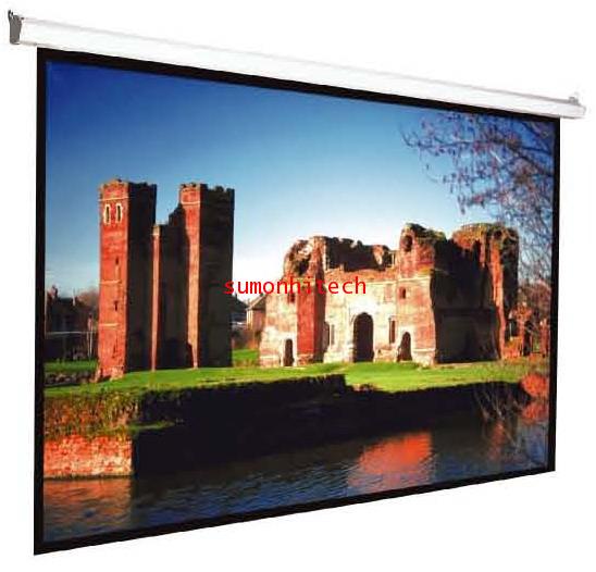 GYGAR จอมอเตอร์ไฟฟ้า (Electric Screen) 84 นิ้วx84 นิ้วMW(1:1)