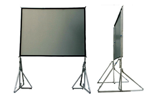 Easy Fold Screen-150 นิ้ว เนื้อ Rear ขนาด 96x120