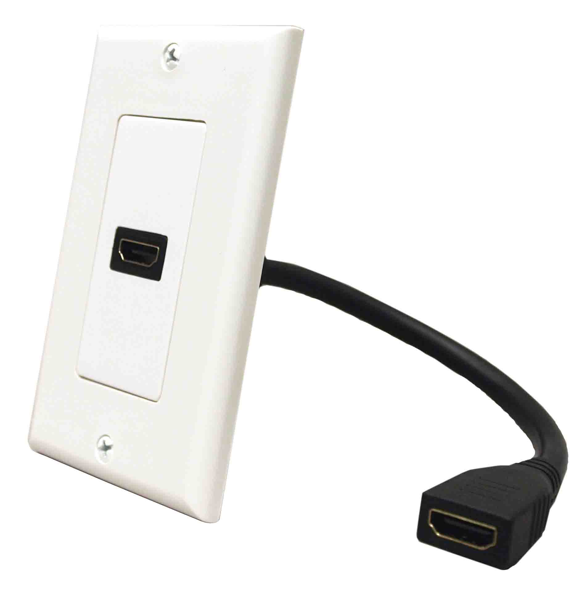 Wall Plate with HDMI