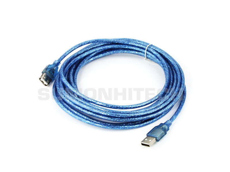 สายต่อเพิ่มความยาว USB 2.0 ยาว 5 เมตร  ผู้-เมีย