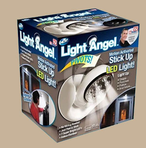 Light Angel โคมไฟ LED พร้อมเซนเซอร์ตรวจจับความเคลื่อนไหว รหัสสินค้า:000594