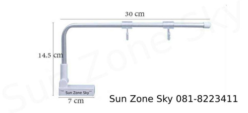 ตัวหนีบป้ายราคา ข้อความโปรโมชั่น โฆษณา แบบตัวยึดเป็นแม่เหล็ก L1 รหัสสินค้า:000652