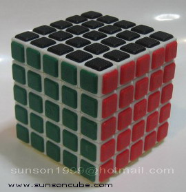 รูบิค 5x5x5 ( Tile ) White 1