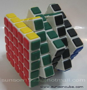 รูบิค 5x5x5 ( Tile ) White 3