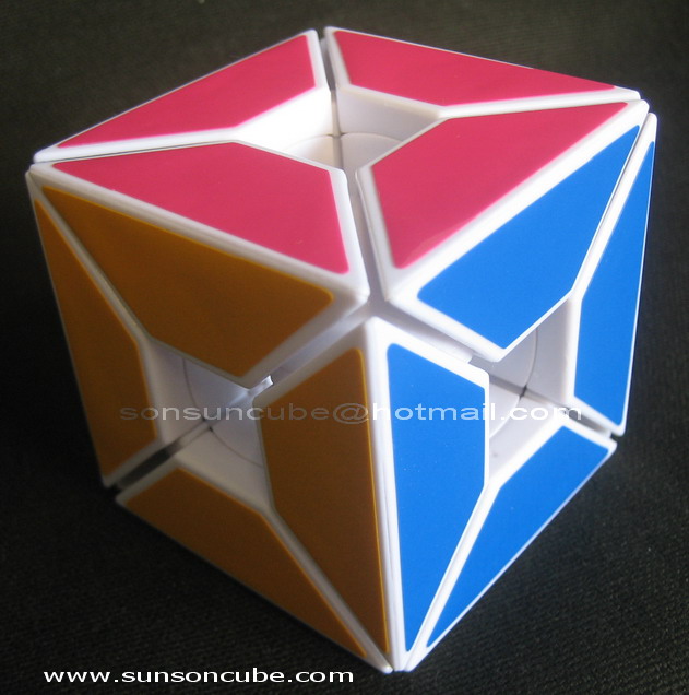 Edge only Hollow cube ( 6 colors )