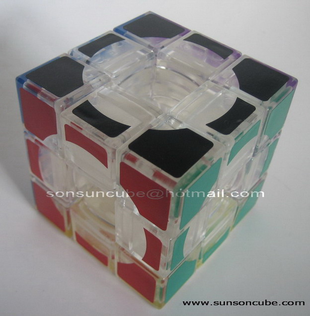 Transparent Void cube