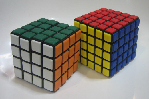 4x4x4 + 5x5x5 ( Tile ) set of Black