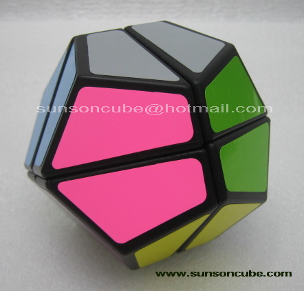 2x2x2 Dodecahedron - LL  ( Black )
